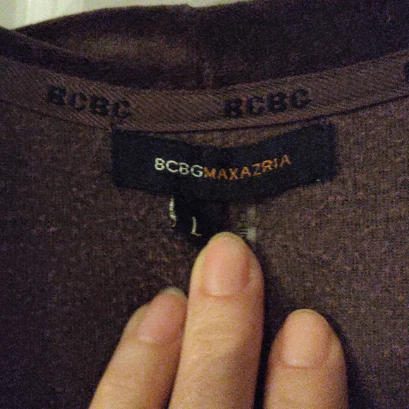 BCBG DOUBLE ZIPPERED EMBROIDERED🌺 SOFT JACKET - Picture 4 of 9